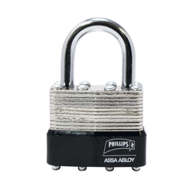 Candado Laminado 40 /  Llave Master con 4 Pernos de Combinación /Posee Doble Cerrojo para brindar Mayor Seguridad.