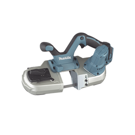 Sierra de Banda 64x64mm inalámbrica de 18v, incluye 2 baterias Li-Ion 5.0 A.h y Cargador