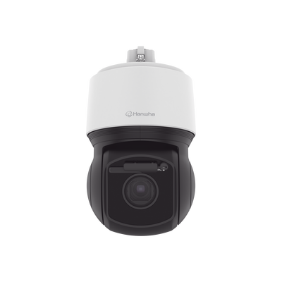 Cámara PTZ IP antivandálica 8MP / 30x Zoom Óptico / IR 200m  / Exterior IP66 / NEMA4X / Auto tracking / H.265 & WiseStream / Wiper incluido