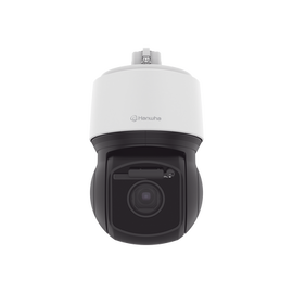 Cámara PTZ IP antivandálica 8MP / 30x Zoom Óptico / IR 200m  / Exterior IP66 / NEMA4X / Auto tracking / H.265 & WiseStream / Wiper incluido