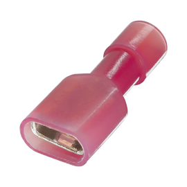 Terminal hembra aislada completa / para cables 22-16 AWG / Paquete de 25 piezas