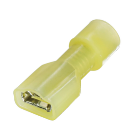 Terminal hembra aislada completa / para cables 12-10 AWG / Paquete de 25 piezas
