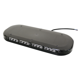 Mini barra de 42 LED, ámbar/blanco, 15 Pulgadas, SAE, Montaje Fijo Con Tornillos, 12-24 Vcd, Lente transparente