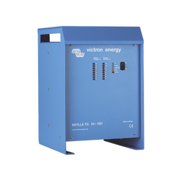 Skylla-TG 24/100 / Cargador de Baterías para Ambientes Marinos 24 V, 100 A / Bancos de 500 a 1000 Ah