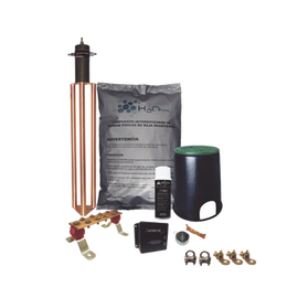 Kit de Tierra Física con Electrodo Magnetoactivo de 45 AMP Y Supresor de Picos SOHO