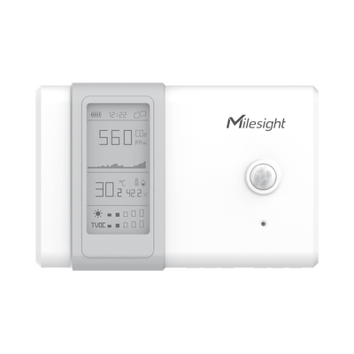 Display LoRaWAN con sensor de temperatura, humedad y calidad del aire