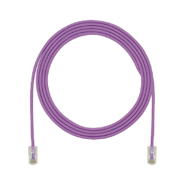 Cable de Parcheo UTP, Cat6A, 24 AWG, CM, Color Violeta, 9ft