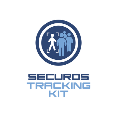 SecurOS Tracking Kit - Paquete de 5 detectores (por 1 cámara) de: Detección de intrusión, Recuento de objetos, Merodeo, Tiempo de permanencia, Cruce de líneas, Dirección errónea, Detección de m