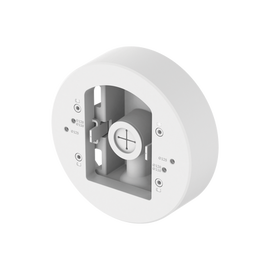 Montaje adaptador para instalacion en poste de camaras Domo y Bala serie X o P marca Hanwha
