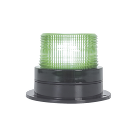 Burbuja Brillante de Larga Vida Útil, con 8 LEDs Color Verde, Domo Verde, 110 Vca