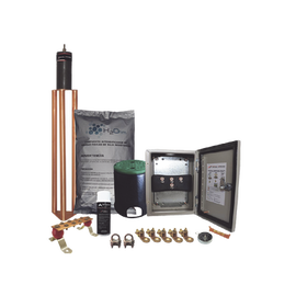 Kit de tierra física modelo TG70K con Electrodo Magnetoactivo y Accesorios de Instalación, capacidad: 70 AMP