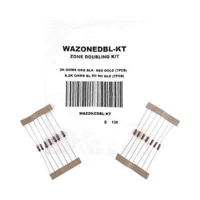 Resistencias de 2K, Chapa para gabiente, separadores y tornillos para panel VISTA48LA