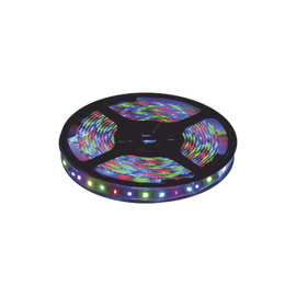 Tira Led  Multicolor de 5 m / Uso Interior / Potencia 22 W / 900 lm/ 12 V CD / IP 20 / Necesario transformador (no incluido)
