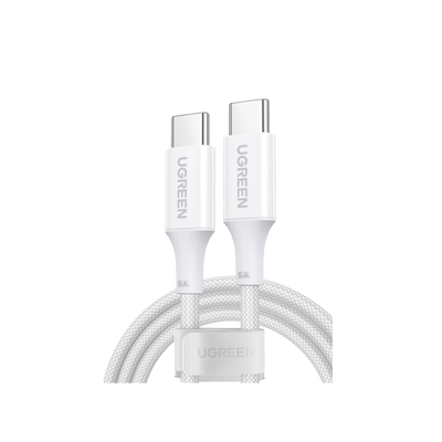 Cable USB-C a USB-C | 2 Metros | Potencia de Carga 100W | 20V 5A | PD3.0 | QC4.0/3.0/2.0 | FPC | AFC | 480 Mbps | Chip E-Market | Compatible con IPhone 15 | Carcasa de Aluminio | Nylon Trenzado | 2 años de Garantía.