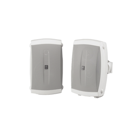 Altavoces de Montaje en Superficie de 2 vias | Woofer 5 in, Tweeter 0.5 in | Semi-Exterior, 6 ohms | Par Color Blanco