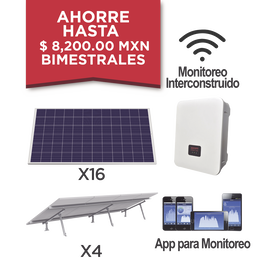 Solar Kit On-Grid System, String Inverter with 5 kW of Output Power