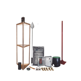 Kit Pararrayo con Accesorios para Protección de Diámetro de 300m.