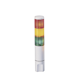 Indicador de estado LED MicroStat, 3 niveles, UL y cUL, 24Vcd, rojo, ámbar, verde