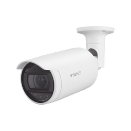 Cámara IP Tipo Bala 4 Megapíxel / Lente 3.3 a 10.3mm / IR 30M / WDR 120db / IP66 / H.265 & WiseStream / modo pasillo / POE 802.3af
