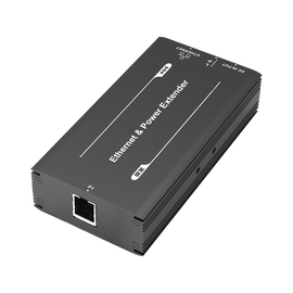(POE 600 METROS) Transmisor Extensor PoE, de 1 puerto, para transmisión de video y alimentación, para cámaras y domos IP; hasta 600 metros