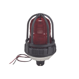 Luz estroboscópica para ubicaciónes peligrosas,  montaje tipo tubo, 230-240Vca, rojo