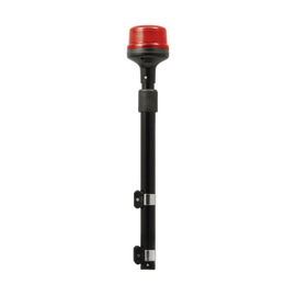 Luz Telescópica para Motocicletas, 8 LED, Roja, SAE Clase I