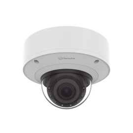 Cámara Domo 2MP Solid EDGE / Wisenet WAVE embebido / Antivandalica / Lente Motorizado de 4.38  A 9.33mm / P-Iris / WDR 120dB / 1TB SSD / IP66, IP67, IK10+, NEMA4X, IP6K9K