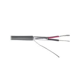 Cable 2 x 24 AWG / Blindado / Cubierta FR-PVC / Bobina de 500 metros