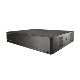 NVR 12 Megapíxel / 16 canales / 16 puertos PoE+ / H.265 & WiseStream / Entradas y Salidas de Alarma