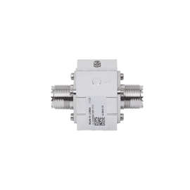 Protector RF Coaxial Contra Descargas Atmosféricas Para 1.5 a 700 MHz Con Ceja Lateral y Conectores UHF Hembra