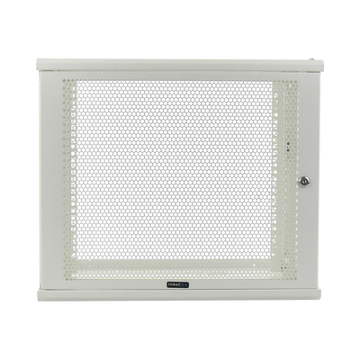 Gabinete Linkedpro de Montaje en Pared, 19in, Puerta Perforada, 9 UR, 450 mm de Profundidad, Color Blanco
