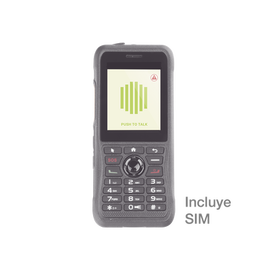 Radio PoC LTE Incluye Servicio de Radio TASSTA de 1 Año y Sim Telcel 1GB por Mes