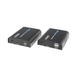 Kit extensor KVM ( Teclado, video, Mouse ) HDMI 1080P @ 60 Hz, 120 metros con cable CAT5e/6
