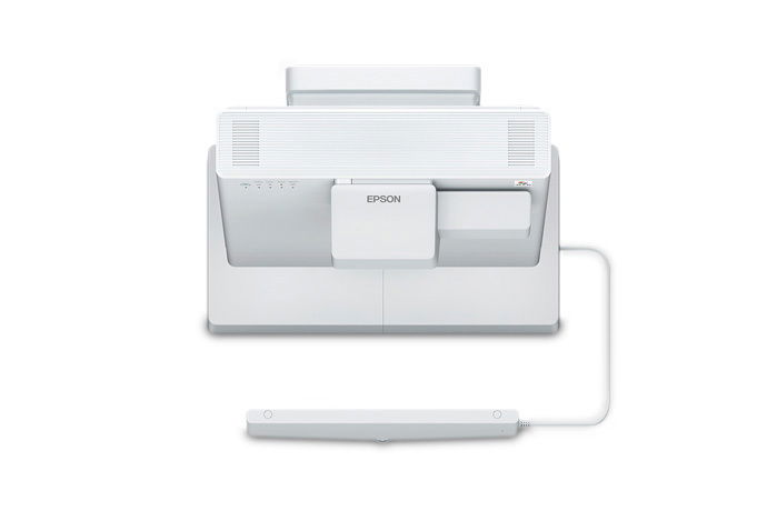 Epson BrightLink 1485Fi+ - Proyector 3LCD - 5000 lúmenes (blanco) - 5000 lúmenes (color) - Full HD (1920 x 1080) - 16:9 - 1080p - objetivo para distancias ultracortas - IEE 802.11a/b/g/n/ac inalámbrico/LAN/Miracast