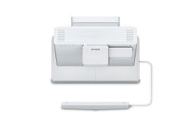 Epson BrightLink 1485Fi+ - Proyector 3LCD - 5000 lúmenes (blanco) - 5000 lúmenes (color) - Full HD (1920 x 1080) - 16:9 - 1080p - objetivo para distancias ultracortas - IEE 802.11a/b/g/n/ac inalámbrico/LAN/Miracast