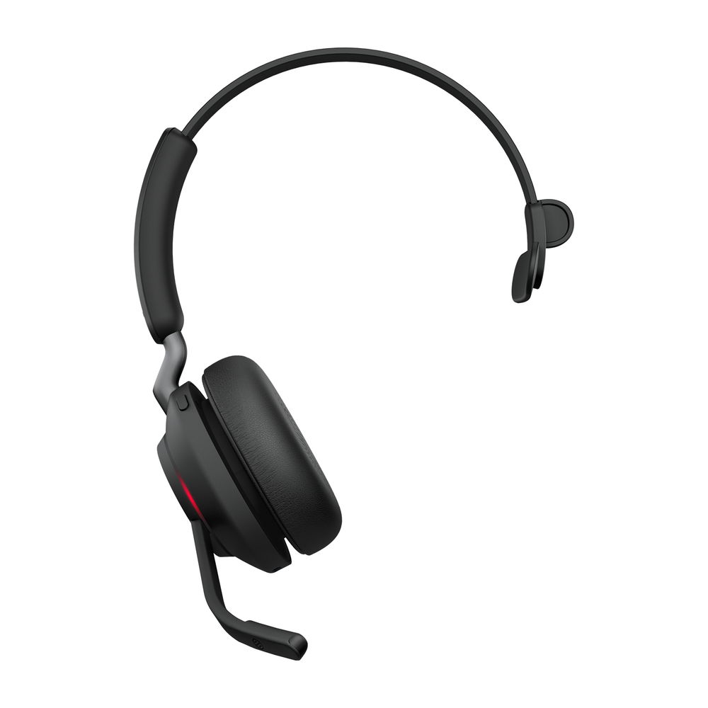 Jabra Evolve2 65, UC Mono Auriculares Inalámbrico Diadema Oficina/Centro de llamadas USB Tipo C Bluetooth Negro Jabra Evolve2 65, UC Mono Auriculares Inalámbrico Diadema Oficina/Centro de llamadas USB Tipo C Bluetooth Negro