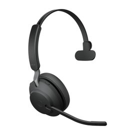 Jabra Evolve2 65, UC Mono Auriculares Inalámbrico Diadema Oficina/Centro de llamadas USB Tipo C Bluetooth Negro Jabra Evolve2 65, UC Mono Auriculares Inalámbrico Diadema Oficina/Centro de llamadas USB Tipo C Bluetooth Negro