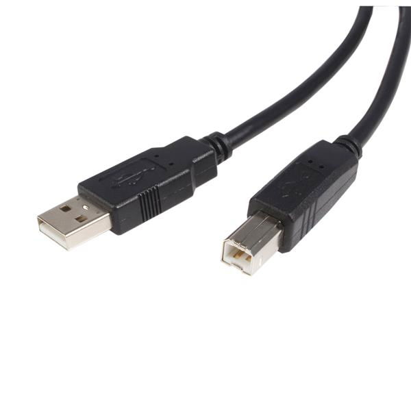 StarTech.com Cable de 3m USB 2.0 certificado - A a B StarTech.com Cable de 3m USB 2.0 certificado - A a B