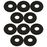 Jabra 14101-04 almohadilla para auriculares Espuma Negro 10 pieza(s)