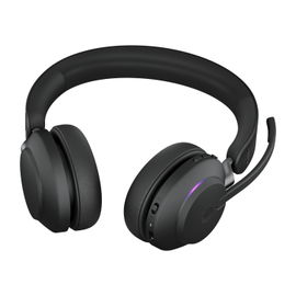 Jabra Evolve2 65 MS Stereo - Auricular - en oreja - Bluetooth - inalámbrico - USB-A - aislamiento de ruido - negro - con base de carga - Certificado para Equipos de Microsoft Jabra Evolve2 65 MS Stereo - Auricular - en oreja - Bluetooth - inalámbrico - USB-A - aislamiento de ruido - negro - con base de carga - Certificado para Equipos de Microsoft