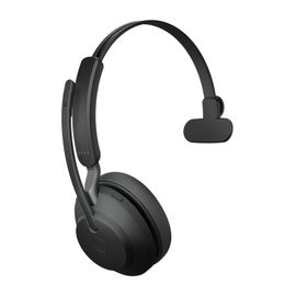 Jabra Evolve2 65, UC Mono Auriculares Inalámbrico Diadema Oficina/Centro de llamadas USB tipo A Bluetooth Negro Jabra Evolve2 65, UC Mono Auriculares Inalámbrico Diadema Oficina/Centro de llamadas USB tipo A Bluetooth Negro