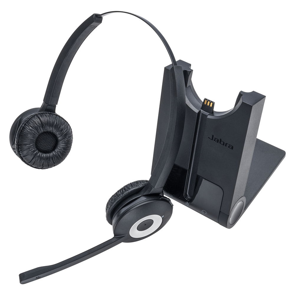 Jabra Pro 920 Duo Auriculares Inalámbrico Diadema Oficina/Centro de llamadas Bluetooth Negro Jabra Pro 920 Duo Auriculares Inalámbrico Diadema Oficina/Centro de llamadas Bluetooth Negro