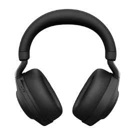Jabra Evolve2 85 MS Stereo - Auricular - tamaño completo - Bluetooth - inalámbrico, cableado - cancelación de sonido activo - conector de 3,5 mm - aislamiento de ruido - negro - Certificado para Equipos de Microsoft