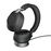 Jabra Evolve2 85 MS Stereo - Auricular - tamaño completo - Bluetooth - inalámbrico, cableado - cancelación de sonido activo - conector de 3,5 mm - aislamiento de ruido - negro - Certificado para Equipos de Microsoft