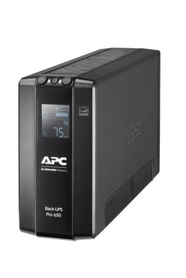 APC BR650MI sistema de alimentación ininterrumpida (UPS) Línea interactiva 0,65 kVA 390 W 6 salidas AC APC BR650MI sistema de alimentación ininterrumpida (UPS) Línea interactiva 0,65 kVA 390 W 6 salidas AC