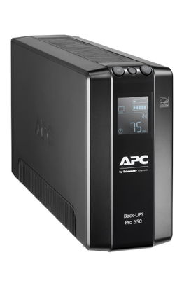 APC BR650MI sistema de alimentación ininterrumpida (UPS) Línea interactiva 0,65 kVA 390 W 6 salidas AC APC BR650MI sistema de alimentación ininterrumpida (UPS) Línea interactiva 0,65 kVA 390 W 6 salidas AC