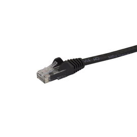 StarTech.com 125 ft Black Cat6 / Cat 6 Snagless Ethernet Patch Cable 125ft - Patch cable - RJ-45 (M) to RJ-45 (M) - 38.1 m - UTP - CAT 6 - molded, snagless - black
