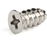 StarTech.com Paquete de 50 Tornillos M5 - Tornillos Autorroscantes de 10mm de Longitud para Carcasa o Ventiladores de Ordenador - Phillips / Cabeza Plana - Acero Chapado en Zinc