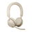 Jabra Evolve2 65 MS Stereo - Auricular - en oreja - Bluetooth - inalámbrico - USB-A - aislamiento de ruido - beige - Certificado para Equipos de Microsoft