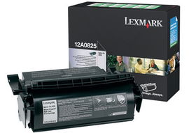 Lexmark 12A0825 cartucho de tóner 1 pieza(s) Original Negro Lexmark 12A0825 cartucho de tóner 1 pieza(s) Original Negro